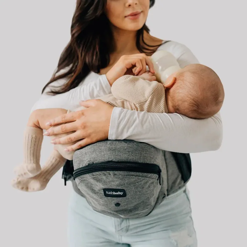 Tushbaby Hip Carrier shown in the manufacturer’s photograph